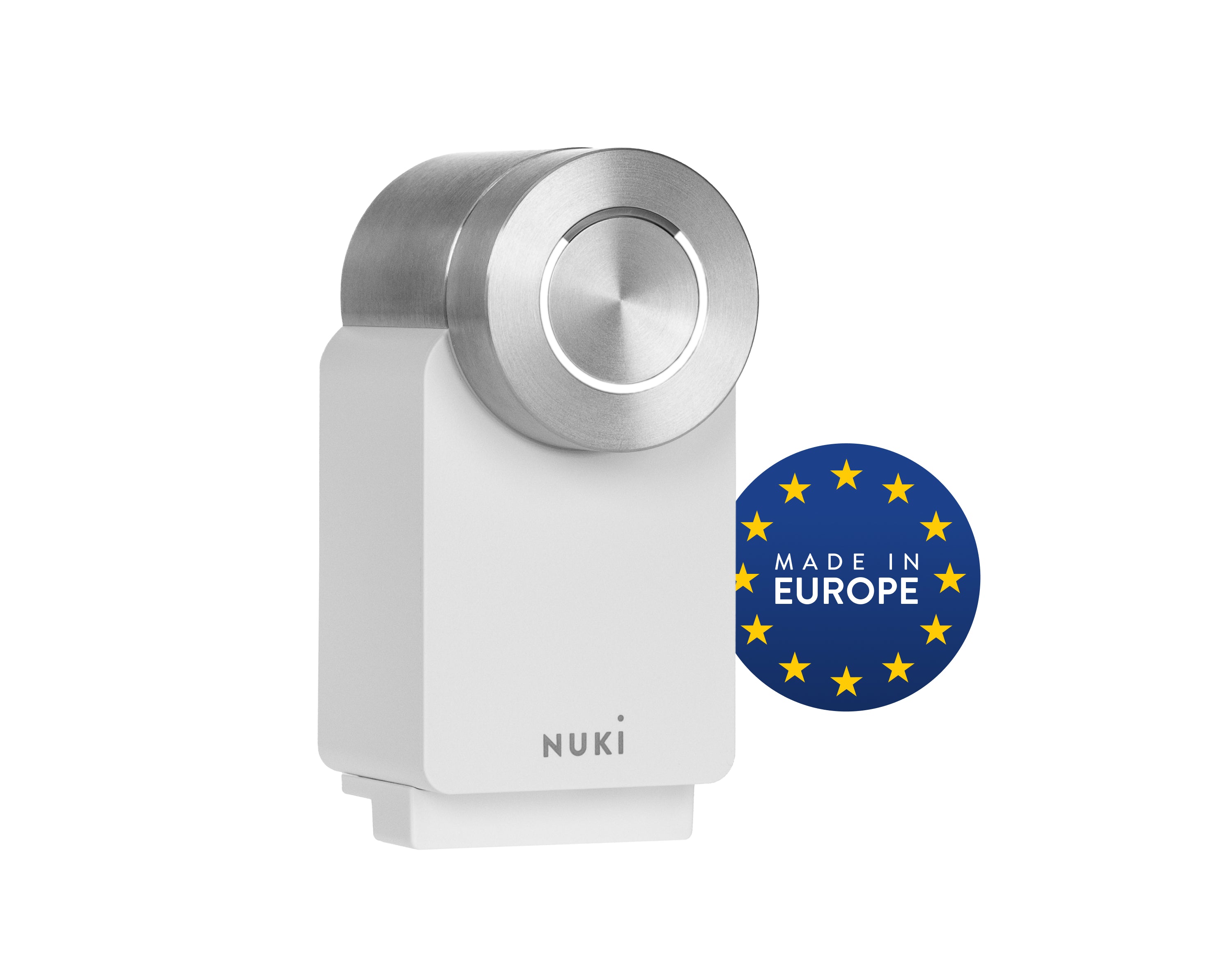 NUKI 221009 SMART LOCK Chytrý zámek s podporou standardu Matter, 4. generace, bílý NUKI 221009 SMART LOCK Chytrý zámek s podporou standardu Matter, 4. generace, bílý